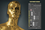 10 Gold Sparkling Stars, an Action Add-On by yantodesign (Thumbnail 7 of 7)