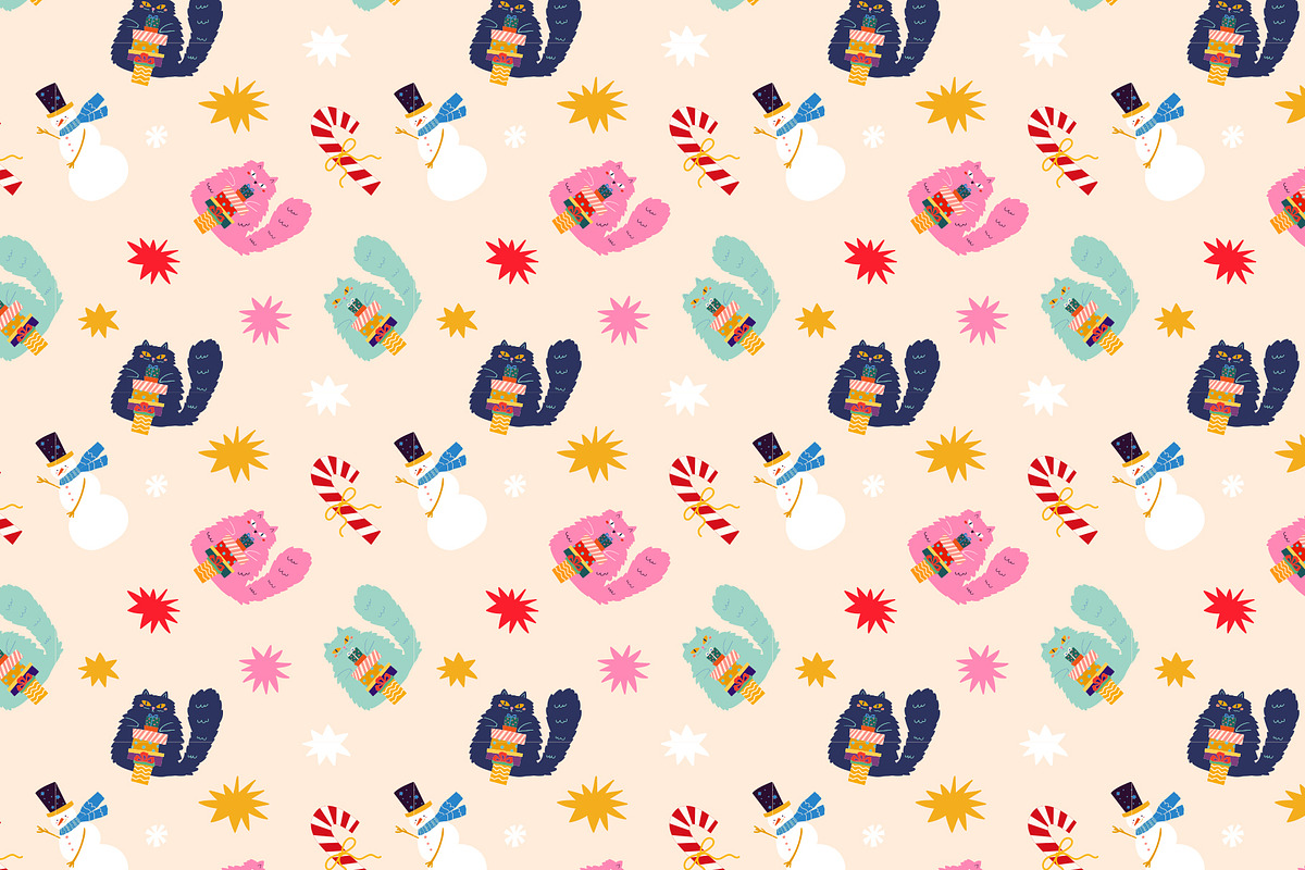 Cute Christmas collection, a Seasonal Illustration by MoleskoStudio (Photo 21 of 30)