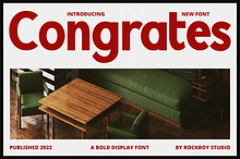 Congrates - Logo Font