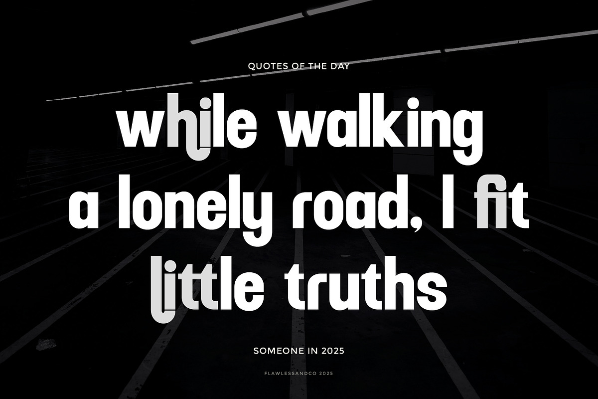 Hostero - Condensed Sans Serif Font, a Sans Serif Font by Flawless And Co (Photo 3 of 10)