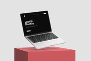 MacBook Pro 14-inch Mockup Set, a Mac Mockup by graphiccrew (Thumbnail 5 of 8)