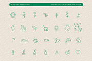 101 Eco Friendly Icons + 25 Bonus, an Outline Icon by Sinclair Creative Agency (Thumbnail 4 of 13)
