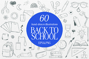 Back to School Illustration, an Object Graphic by Deveze Art & Co