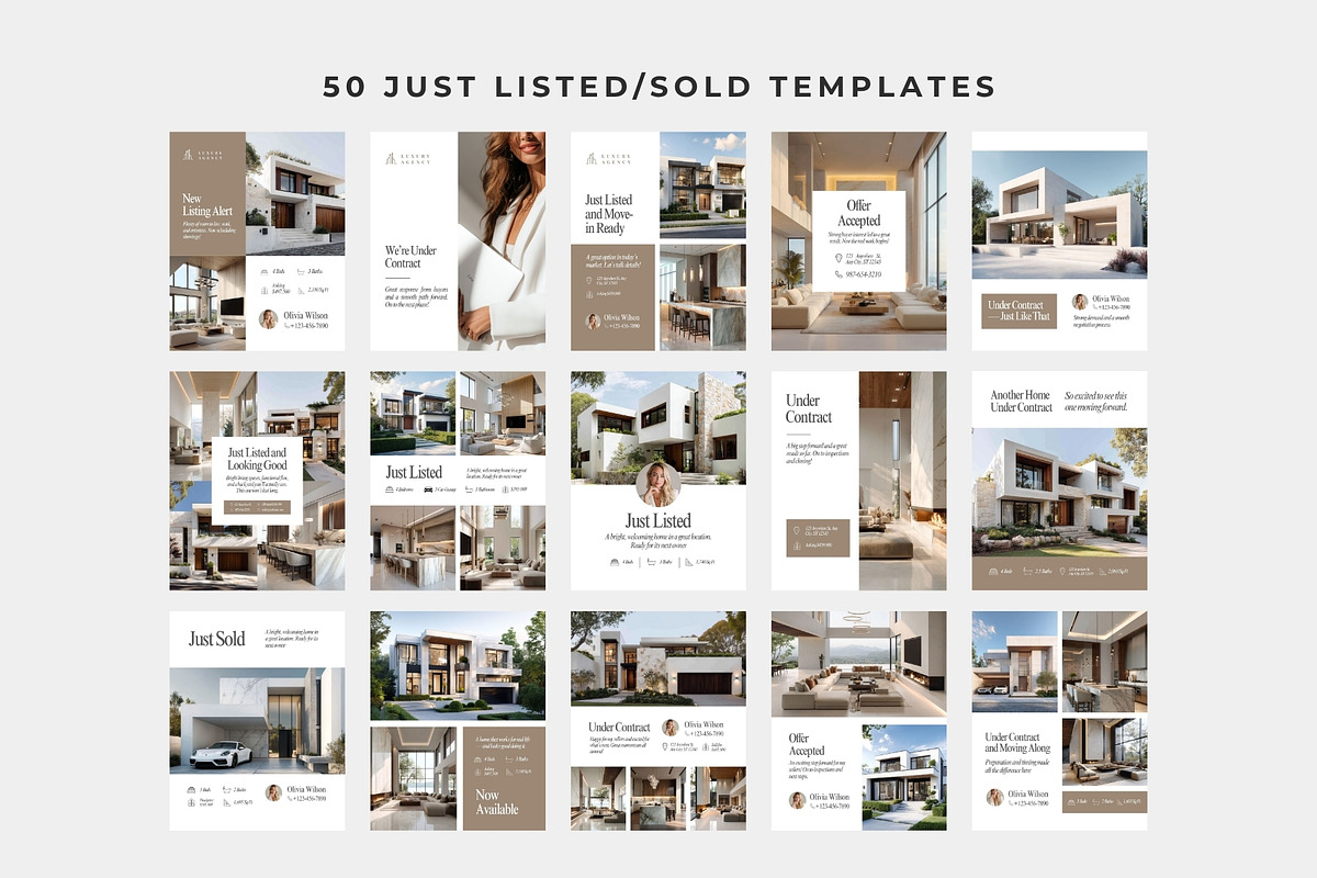 600 Real Estate Templates, a Social Media Template by Instprofi | Studio Estimo (Photo 8 of 12)