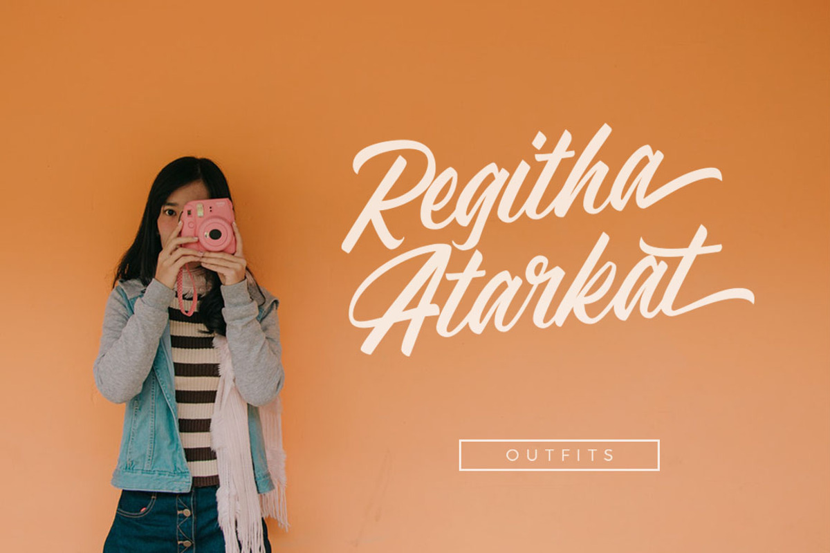 Adelaide, a Script Font by Megi Satyo Widodo (Photo 9 of 9)