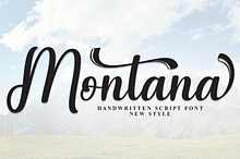 Montana | Script Font