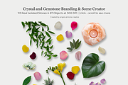 Crystal & Gemstone Mock Up Creator, a Product Mockup by angela simone creative (Thumbnail 7 of 10)