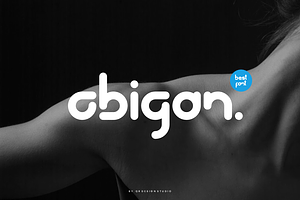 Abigon - Modern Minimal Font