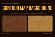 Contour Map Background, a Background Graphic by Pitchlook.Studio (Thumbnail 1 of 2)