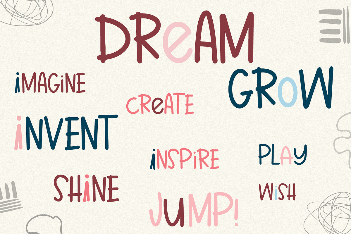 Playdate All Caps Font preview 8