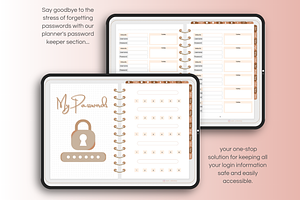 Undated Digital Planner Pdf