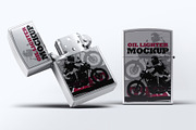 Steel Oil Lighter Mock-Up, a Product Mockup by Se٧enStudio (Thumbnail 5 of 8)