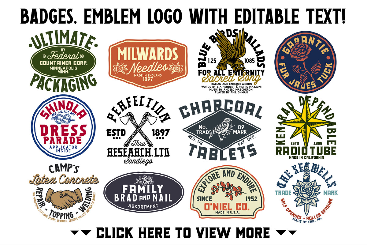 Howards Font Family + Extras preview 6