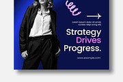 Modern Business Social Media Post, a Social Media Template by MightyDesign (Thumbnail 3 of 8)