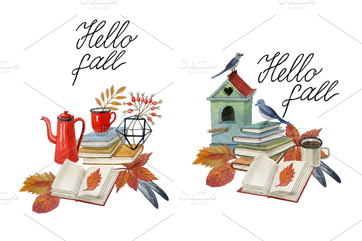 Autumn, an Illustration by Watercolor life (Photo 5 of 6)