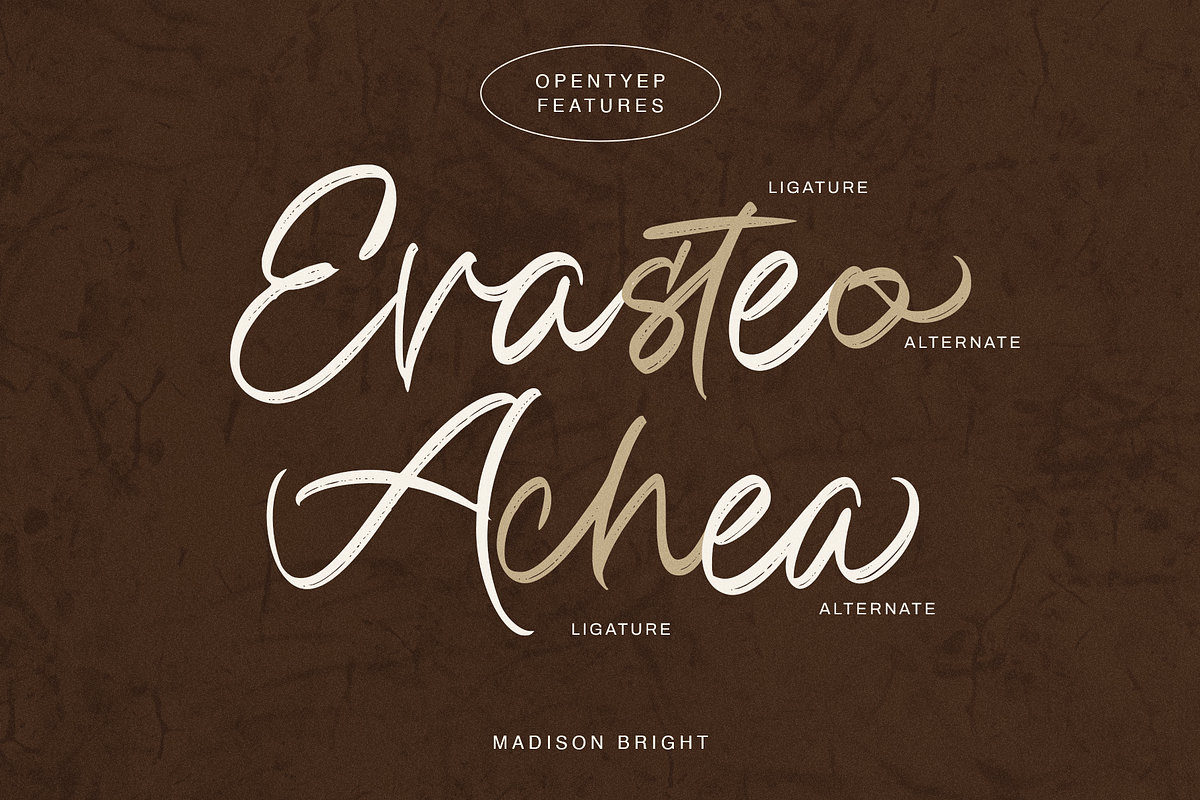 Madison Bright | Handwritten Vintage, a Script Font by Jolicia Type (Photo 9 of 10)