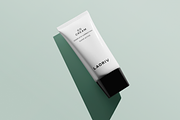 Logo Mockup Face & Hand Cream, a Packaging Mockup by Asylab (Thumbnail 1 of 8)