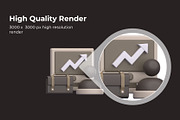 Job and Recruitment 3D Icon Pack, an Object 3D Model by Rishsketch (Thumbnail 3 of 9)