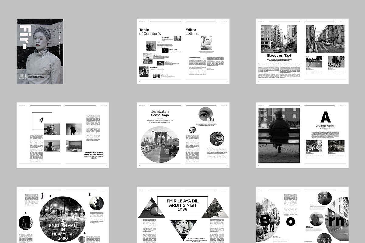 Big Bundle Magazine, a Magazine Template by Firtana (Photo 2 of 7)