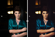 4 Matte Portrait Lr & Ps Presets, an Action Add-On by M E G A S E T S (Thumbnail 2 of 5)