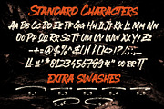 Ever Looser - Wild Brush Font, a Blackletter Font by azetypestudios.com (Thumbnail 18 of 19)