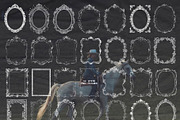 L’Atelier Vintage Ornamental Frames, an Object Graphic by lerinartstudio (Thumbnail 10 of 11)