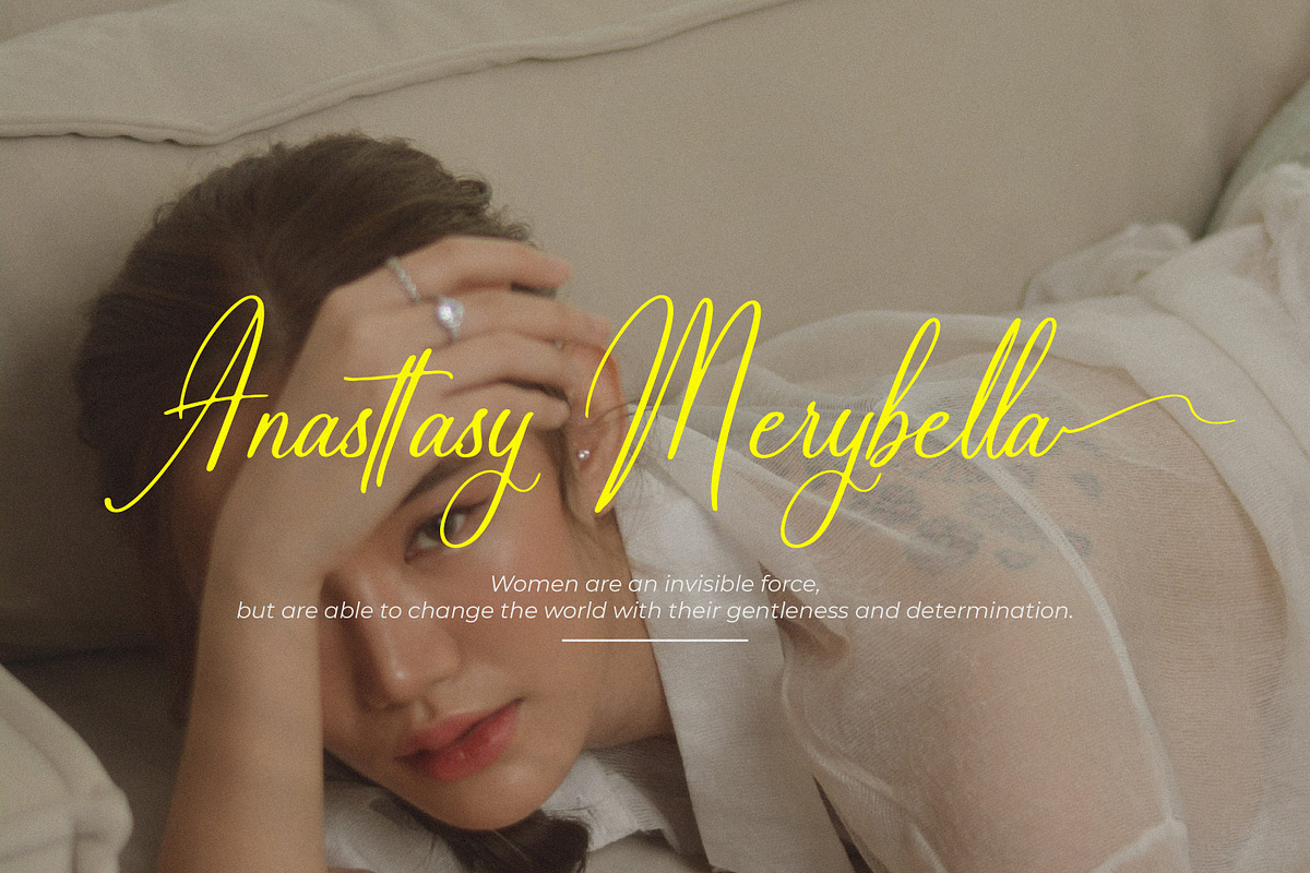 Shastenlly, a Script Font by Goresan Studio (Photo 4 of 15)