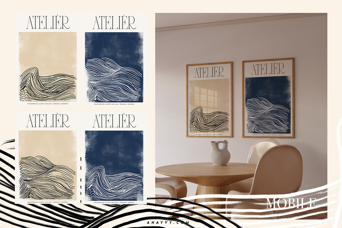 The Modern Gallery | Abstract Ink, an Illustration by ana & yvy (Photo 8 of 31)