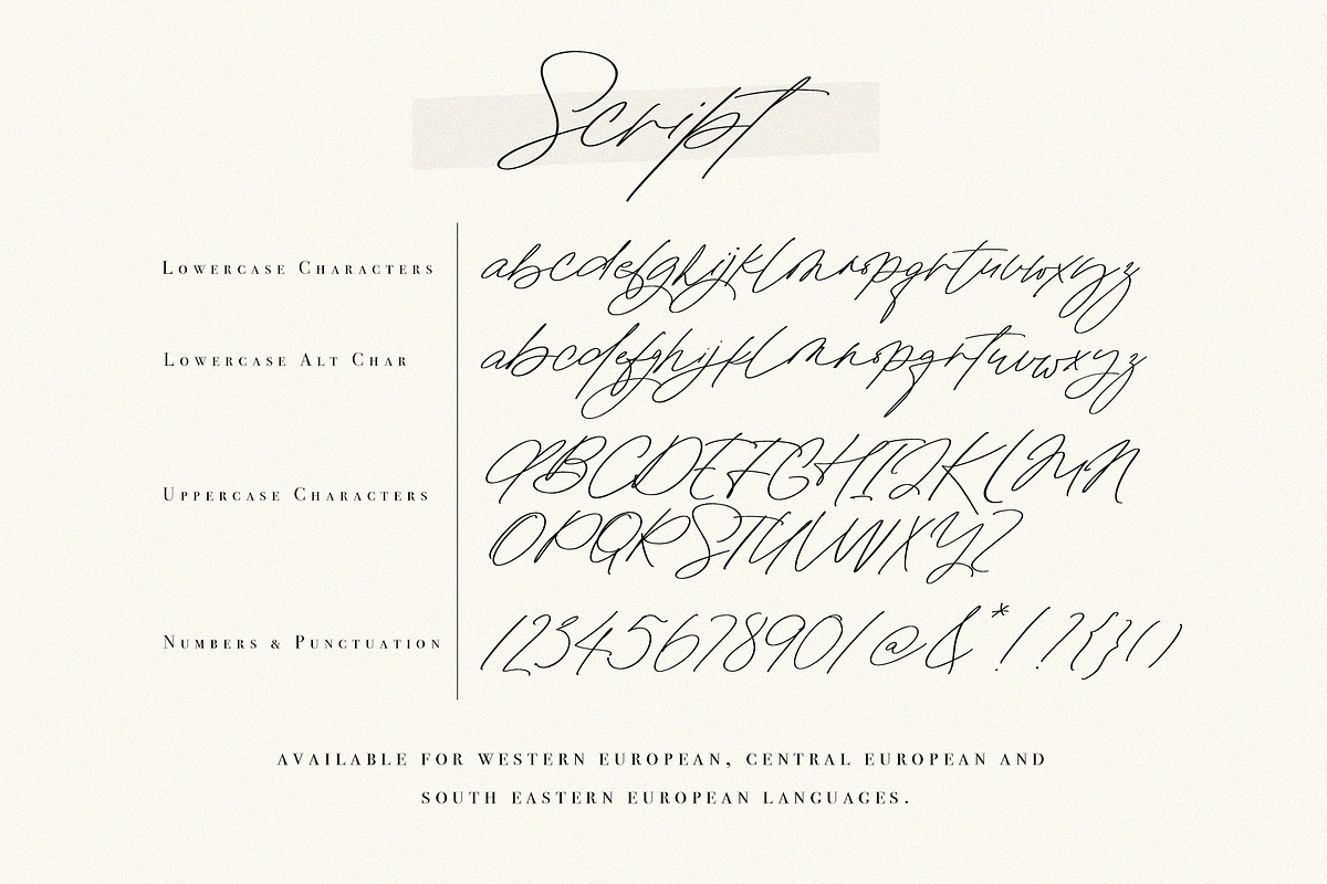 Monologues Font Duo, a Script Font by Calamar Studio (Photo 11 of 20)