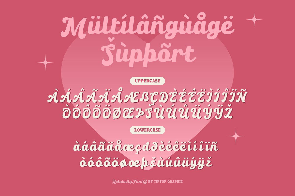 Retobella - Bold Vintage Script Font, a Script Font by Tiptop Graphic (Photo 7 of 10)