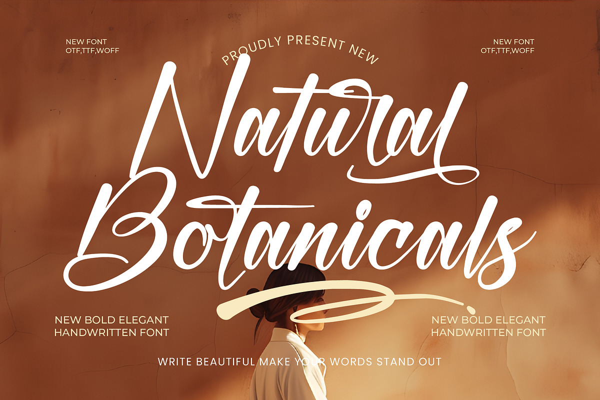 Natural Botanicals, a Handwritten Font by operatype.co (Photo 1 of 15)