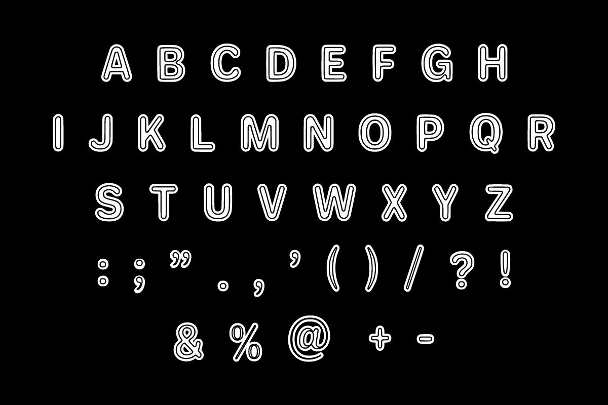 SUPER SAIYAN, a Handwritten Font by Fourteen Letter (Photo 5 of 7)