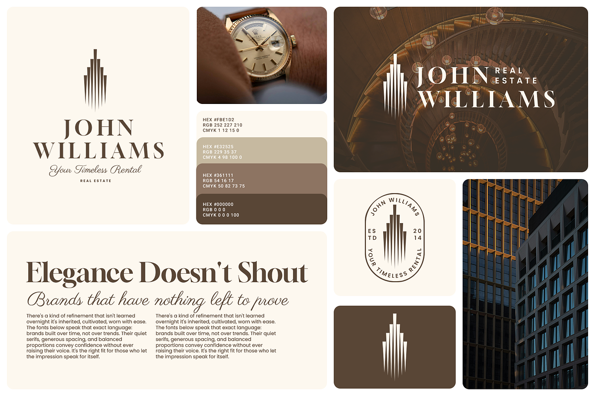 Old Money Real Estate Logo Bundle, a Branding & Logo Template by Headfonts (Photo 11 of 14)