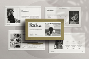 Brand Proposal Presentation Template
