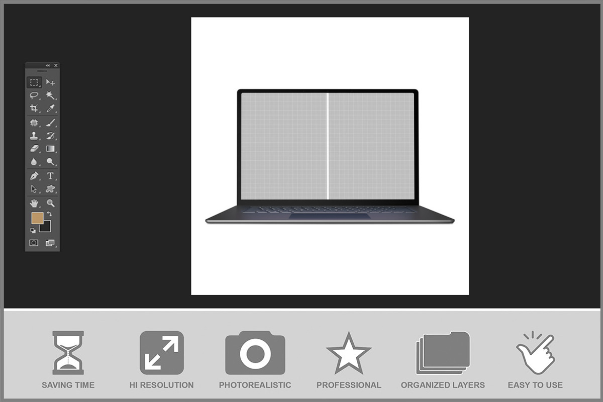 Laptop 3d Render Modern