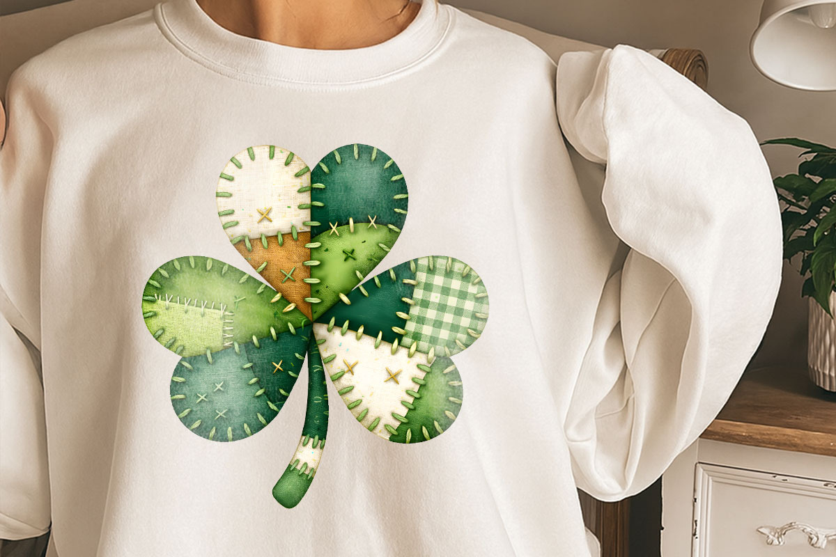 St. Patrick’s Day Patch Work PNG, an Illustration by GlitterCraft (Photo 2 of 101)