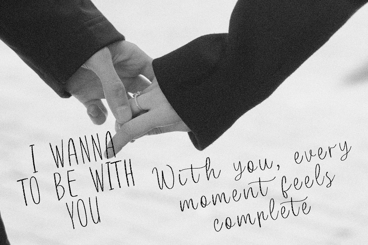 Brittonia Font Duo-HandwrittenScript, a Script Font by overlaytemplates (Photo 4 of 5)