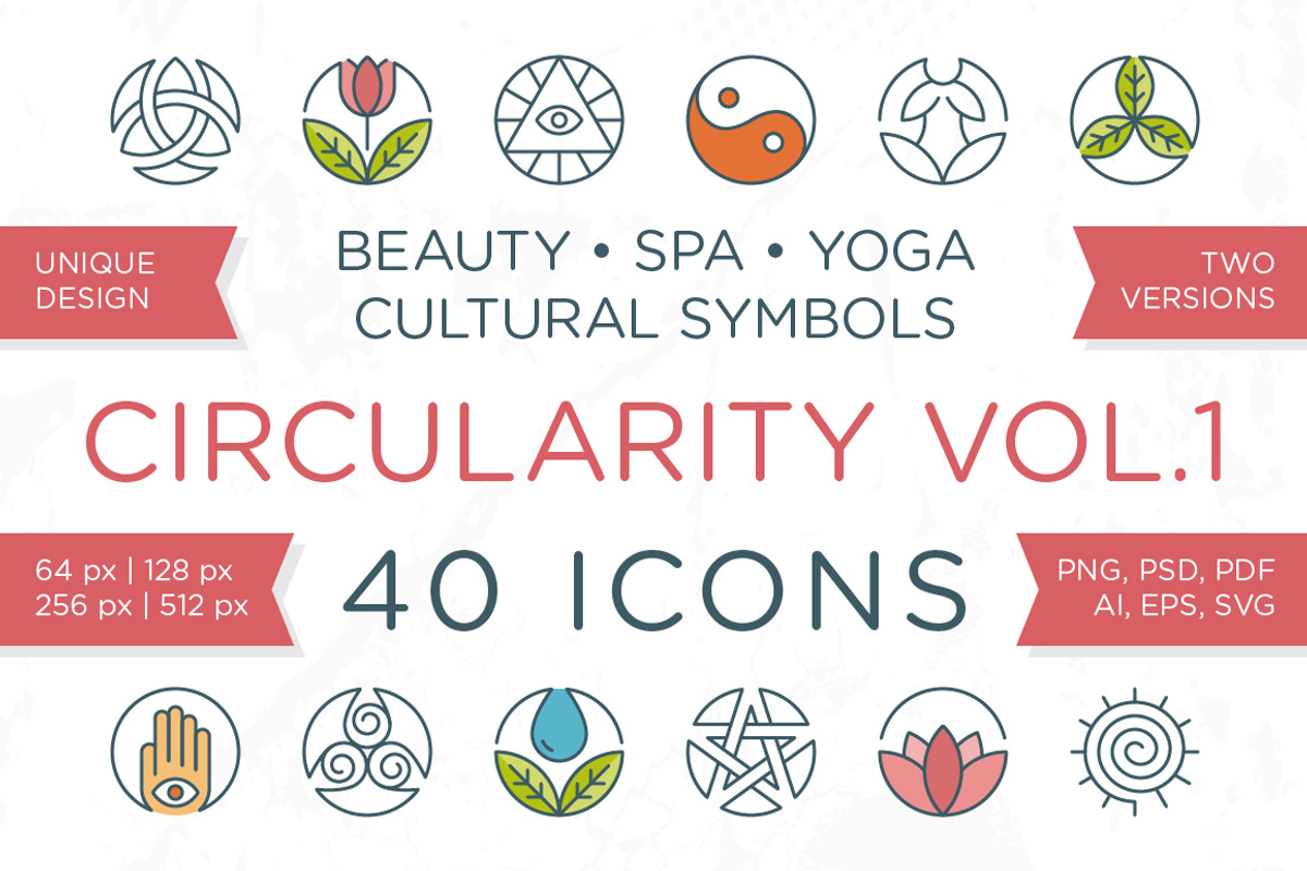 Circularity Icons Volume 1, an Outline Icon by ARTE MIGUEL