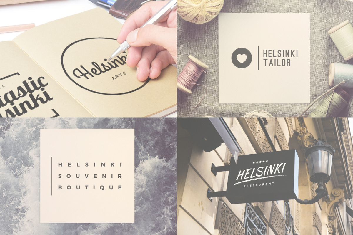 Helsinki - 25 Minimal Vintage Logos, a Branding & Logo Template by Mats-Peter Forss (Photo 2 of 4)