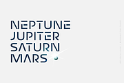 MBF Orbital Colony - Futuristic font, a Sans Serif Font by MoonBandit (Thumbnail 2 of 5)