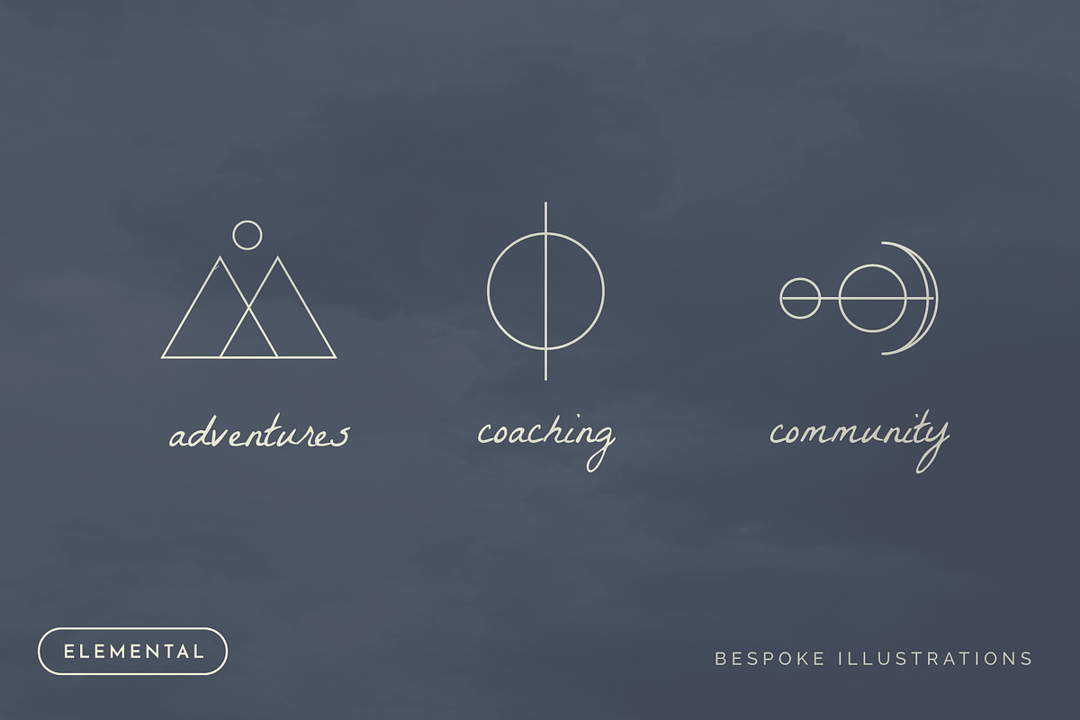 Sacred Geometric Tarot Minimal Icons, an Outline Icon by CreativeWilderness (Photo 9 of 12)