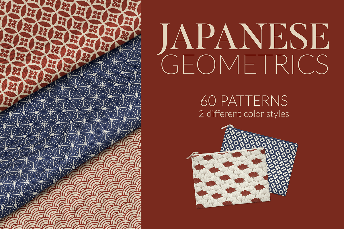 Japanese Geometrics, a Pattern Graphic by Suphansa (Photo 1 of 11)