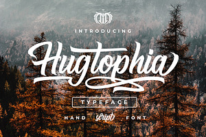 Hugtophia - Script Font