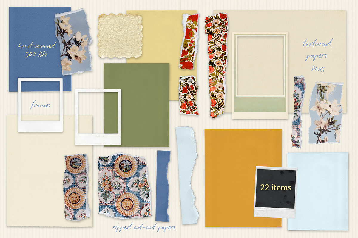 La Dolce Vita Summer Collage Pack, an Object Graphic by lerinartstudio (Photo 5 of 8)