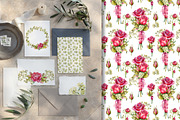 Red roses, floral watercolor set, an Illustration by Artmanata (Thumbnail 13 of 16)