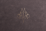 Decatur Monogram Font, a Serif Font by Loren Schmidt Studio (Thumbnail 5 of 6)