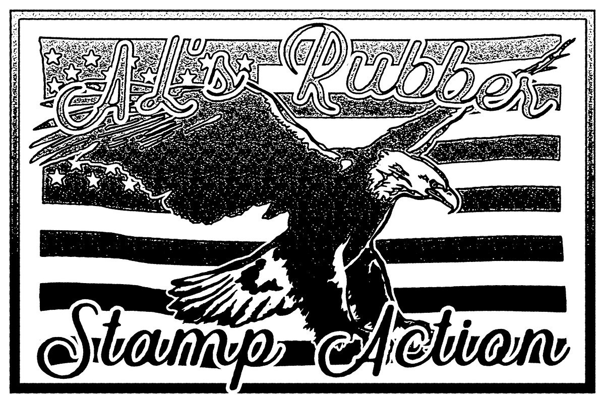 AL's Rubber Stamp Action Kit preview 2