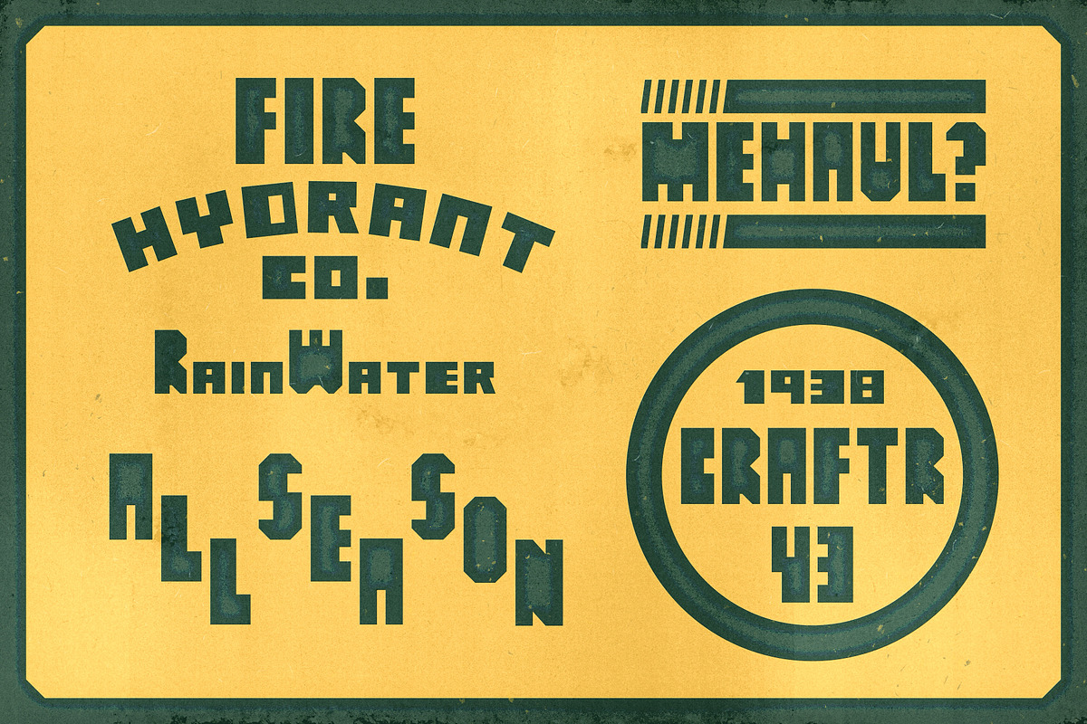 Storage | Utility Type, a Sans Serif Font by Artifact Bazaar (Photo 2 of 7)