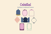 Celestial Magic Hand Drawn Clipart, a Decorative Illustration by Ginny and Sam (Thumbnail 2 of 10)