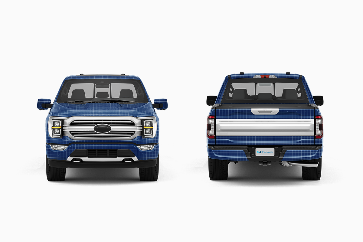 Pickup Truck Mockup 10, a Product Mockup by Mockupix (Photo 9 of 12)